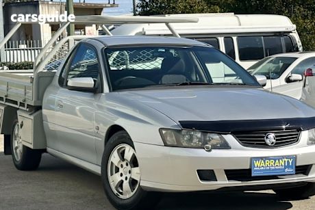 Silver 2003 Holden Commodore Cab Chassis ONE Tonner S