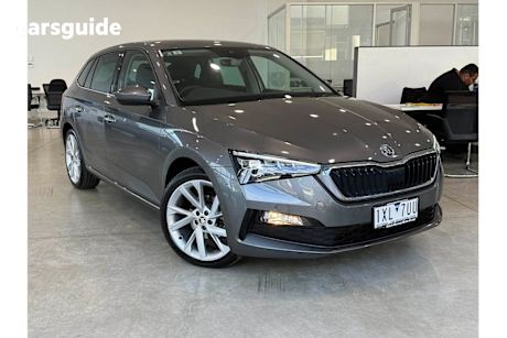 Grey 2022 Skoda Scala Hatchback Signature 110TSI
