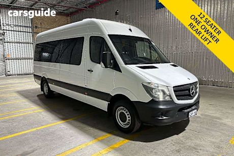 White 2015 Mercedes-Benz Sprinter Van 416CDI LWB Hi Roof