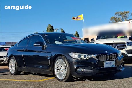 Black 2016 BMW 420D Coupe Luxury Line