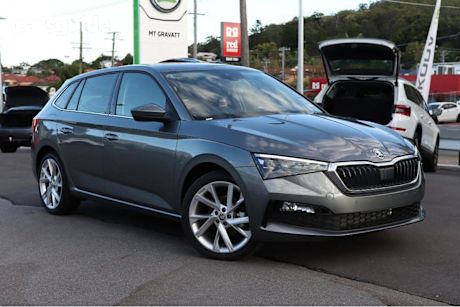 Grey 2022 Skoda Scala Hatchback Signature 110TSI