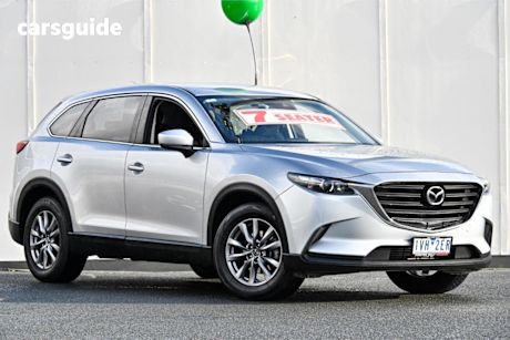 Silver 2018 Mazda CX-9 Wagon Sport (fwd)
