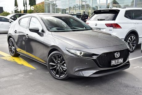 Grey 2024 Mazda 3 Hatchback G25 Astina