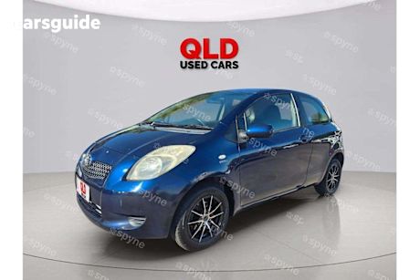 Blue 2005 Toyota Yaris Hatch YR F