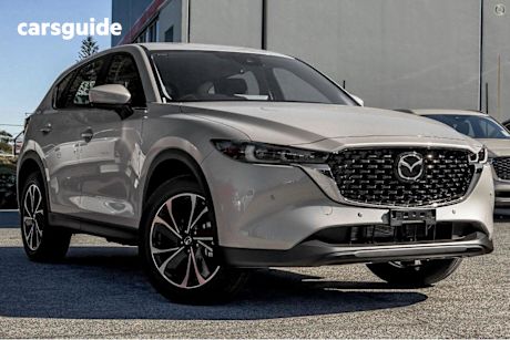 Silver 2025 Mazda CX-5 Wagon G25 Touring (awd)