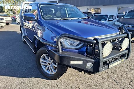 Blue 2022 Isuzu D-MAX Crew Cab Utility LS-M (4X4)
