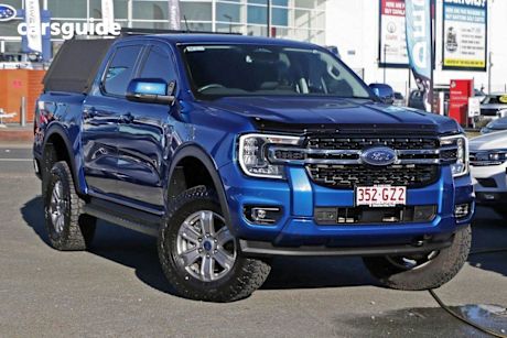Blue 2023 Ford Ranger Double Cab Pick Up XLT 3.0 (4X4)
