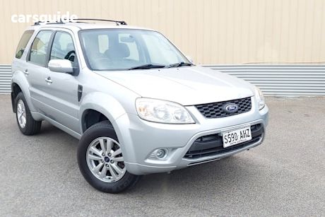 Silver 2010 Ford Escape Wagon