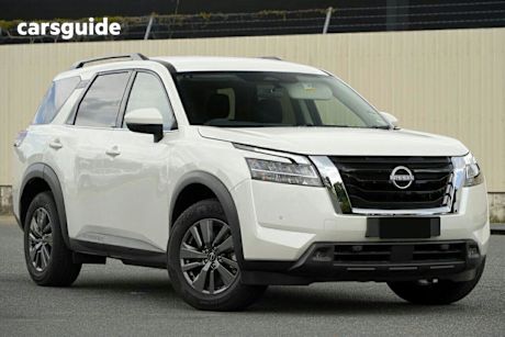 White 2024 Nissan Pathfinder Wagon ST-L (2WD)