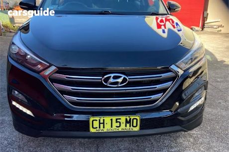 Black 2016 Hyundai Tucson Wagon Elite (awd)