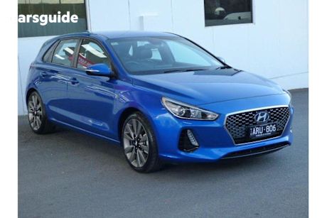 Blue 2017 Hyundai I30 Hatchback SR