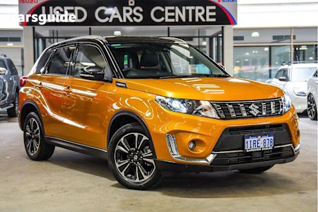 Yellow 2024 Suzuki Vitara Wagon TURBO F