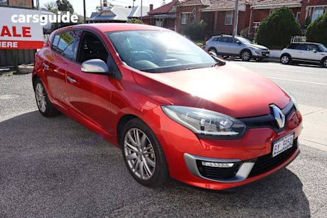 Red 2016 Renault Megane Hatchback GT-Line