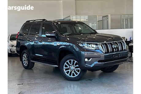 Grey 2019 Toyota Landcruiser Prado Wagon Kakadu (4X4)