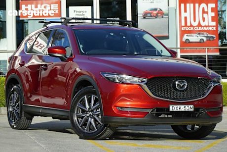 Red 2018 Mazda CX-5 Wagon GT 4X4