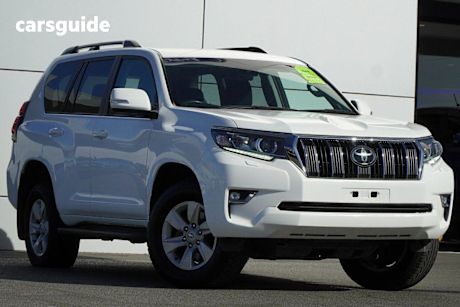 White 2022 Toyota Landcruiser Prado Wagon GXL 4X4