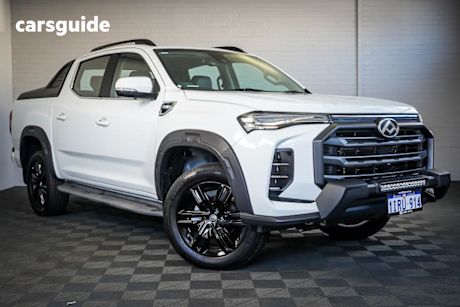 White 2024 LDV T60 Double Cab Utility MAX Luxe (4X4)