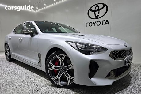Silver 2020 Kia Stinger Sedan GT (black Leather)