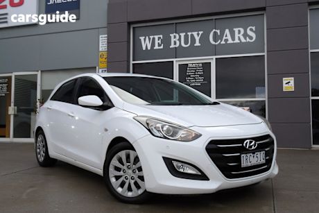 White 2016 Hyundai I30 Hatchback Active 1.6 Crdi