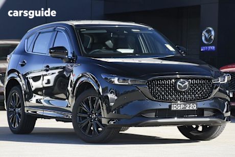 Black 2025 Mazda CX-5 Wagon G35 GT SP Turbo (awd)