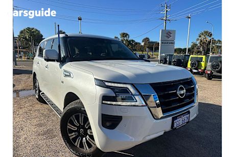White 2022 Nissan Patrol Wagon TI (4X4)