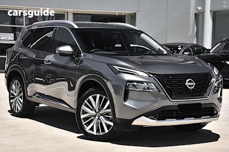 Grey 2024 Nissan X-Trail Wagon TI-L (4WD) E-Power (hybrid)