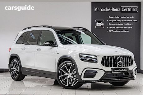 White 2025 Mercedes-Benz GLB250 Wagon 4Matic