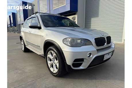 Silver 2010 BMW X5 Wagon XDRIVE30D 4X4