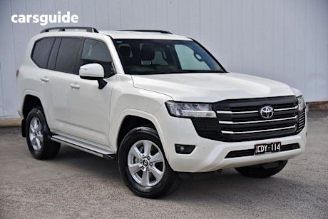 White 2022 Toyota Landcruiser Wagon GXL 4X4