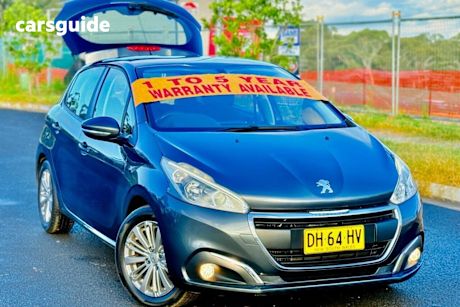Grey 2016 Peugeot 208 Hatchback Active
