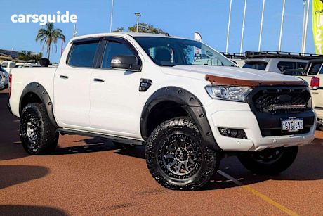 White 2017 Ford Ranger Dual Cab Utility FX4 Special Edition