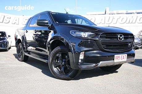 Black 2022 Mazda BT-50 Dual Cab Pick-up SP (4X4)