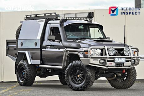 Grey 2020 Toyota Landcruiser 70 Series Cab Chassis GXL