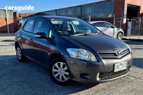 Grey 2011 Toyota Corolla Hatchback Ascent
