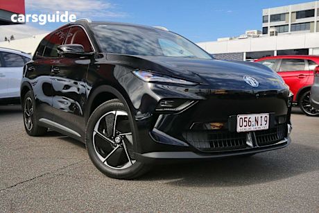 Black 2025 MG MGS5 EV Wagon ESSENCE 62 R