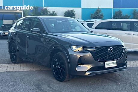 Grey 2023 Mazda CX-60 Wagon P50E GT Vision Phev