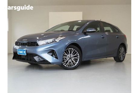 Blue 2021 Kia Cerato Hatchback Sport