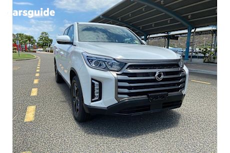 White 2024 KGM Ssangyong Musso Ute Tray ADVENTURE 4X4