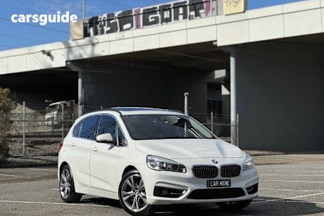 White 2015 BMW 225I Wagon Active Tourer Luxury Line