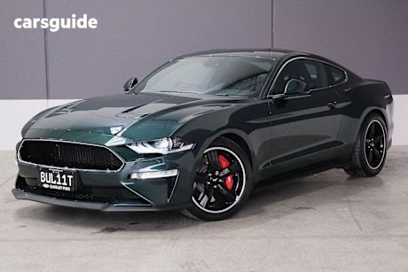 Green 2019 Ford Mustang Coupe Fastback Bullitt