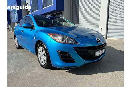 Blue 2011 Mazda Mazda3 Sedan NEO F