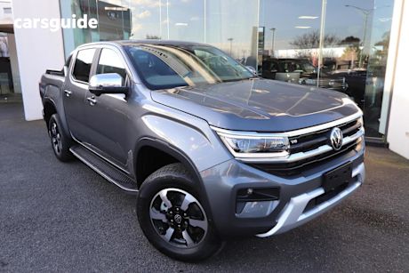 Grey 2024 Volkswagen Amarok Dual Cab Utility Style TDI600 4Motion