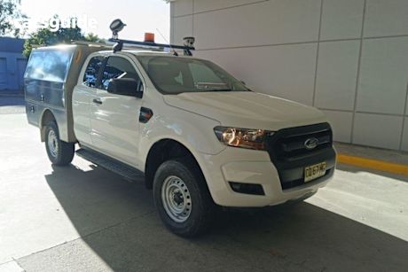 White 2018 Ford Ranger Ute Tray XL 3.2 (4x4) PX MKII MY18