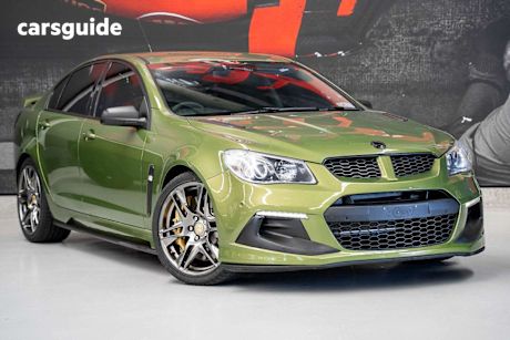 Green 2016 HSV Clubsport Sedan R8 TRACK EDITION R