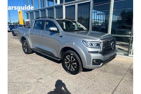 Silver 2025 GWM Cannon Dual Cab Chassis Lux (4X4)