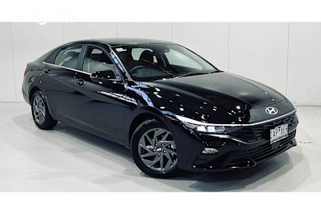 Black 2024 Hyundai I30 Sedan HYBRID F