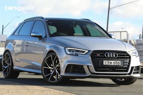 Silver 2019 Audi S3 Hatchback Sportback 2.0 Tfsi Quattro
