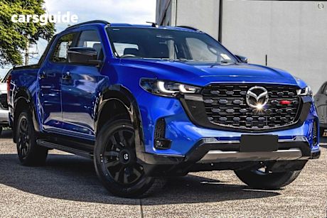 Blue 2025 Mazda BT-50 Dual Cab Pick-up SP (4X4)