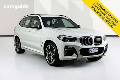 White 2020 BMW X3 Wagon M40I