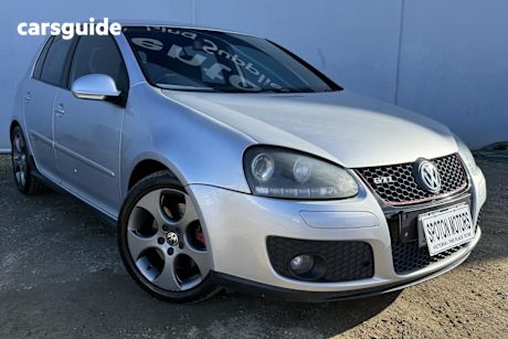 Silver 2008 Volkswagen Golf Hatchback GTI